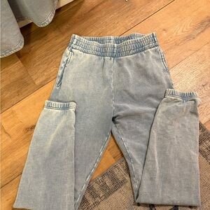 Z Supply knit denim joggers